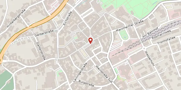 Karte der Umgebung von Römerplatz 6, 67098 Bad Dürkheim