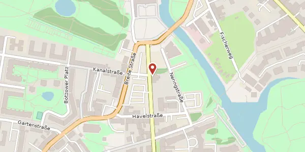 Karte der Umgebung von Berliner Str. 6, 16515 Oranienburg