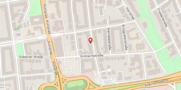 Karte der Umgebung von Am Knappenberg 113, 44139 Dortmund