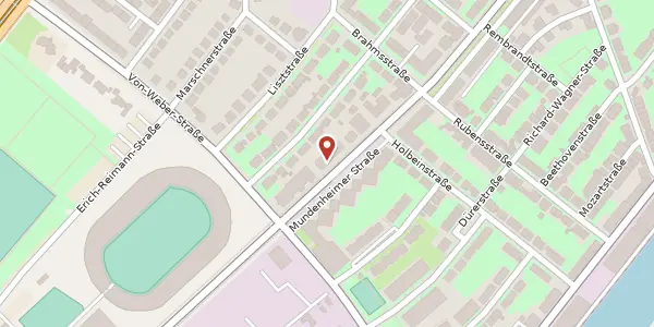 Karte der Umgebung von Mundenheimer Straße 135, 67061 Ludwigshafen am Rhein