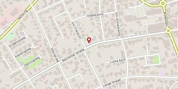 Karte der Umgebung von Bocholter Str. 48, 46325 Borken