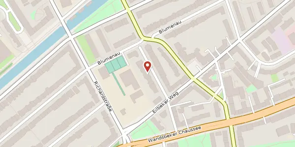Karte der Umgebung von Sonnenau 13, 22089 Hamburg