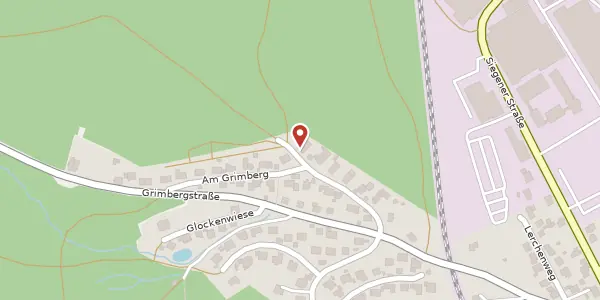 Karte der Umgebung von Am Grimberg 14, 57234 Wilnsdorf