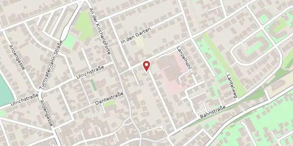 Karte der Umgebung von Weingartenstraße 22, 55128 Mainz
