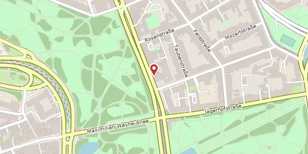 Karte der Umgebung von Kaiserstr. 50, 40479 Düsseldorf