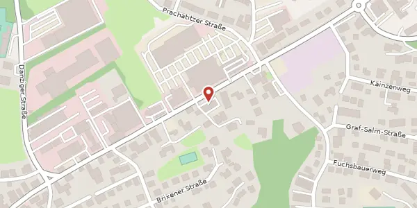 Karte der Umgebung von Neuburger Str. 101, 94036 Passau