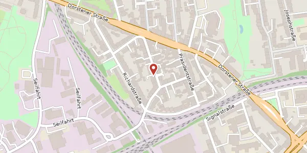 Karte der Umgebung von Gustavstr. 20, 44791 Bochum