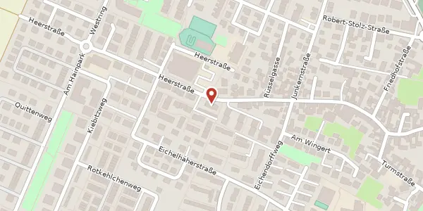 Karte der Umgebung von Heerstraße 57, 65205 Wiesbaden