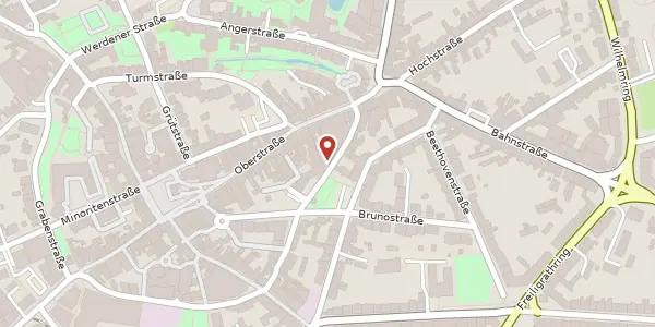 Karte der Umgebung von Wallstr. 10, 40878 Ratingen