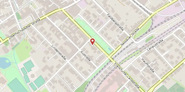 Karte der Umgebung von Adenauerallee 8, 61440 Oberursel