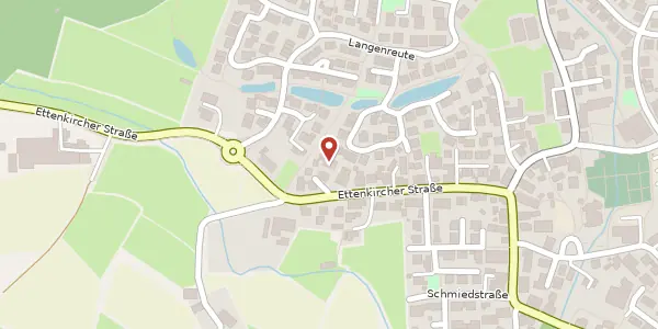 Karte der Umgebung von Ettenkircher Straße 28/1, 88074 Meckenbeuren