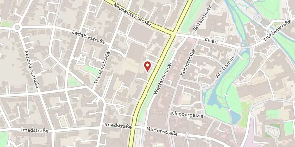 Karte der Umgebung von Friedrichstr. 45, 33102 Paderborn