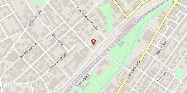 Karte der Umgebung von Erzbergerstraße 23, 78054 Villingen-Schwenningen