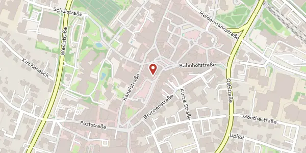 Karte der Umgebung von Marktstr. 2, 49477 Ibbenbüren