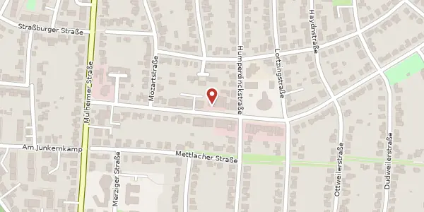 Karte der Umgebung von Saarstraße 19, 51375 Leverkusen