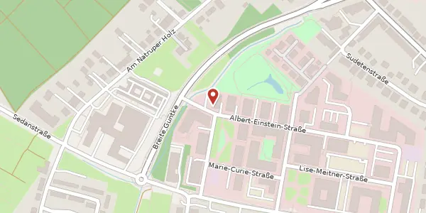 Karte der Umgebung von Albert-Einstein-Str. 46, 49076 Osnabrück