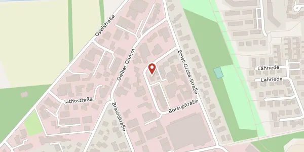 Karte der Umgebung von Borsigstraße 8 A, 30916 Isernhagen