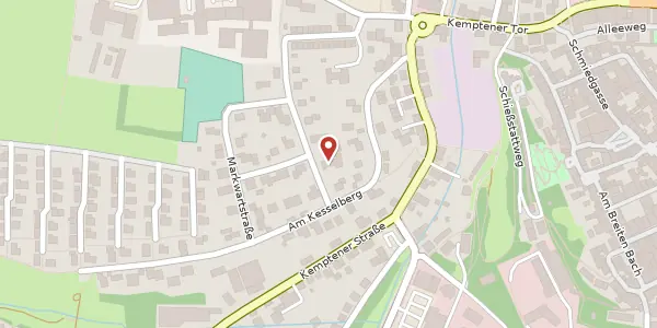 Karte der Umgebung von Volkmarstr. 11, 87600 Kaufbeuren