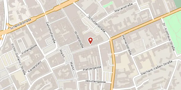 Karte der Umgebung von Kölnstrasse 21, 52349 Düren