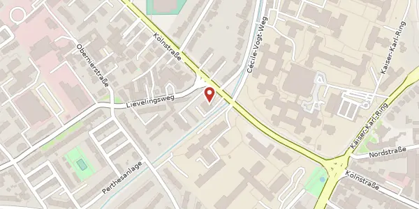 Karte der Umgebung von Kölnstr. 247, 53117 Bonn