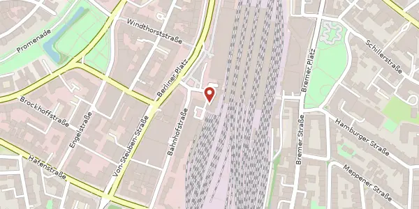 Karte der Umgebung von Berliner Platz 35, 48143 Münster