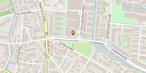 Karte der Umgebung von Prinzstr. 51, 86153 Augsburg