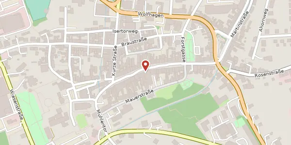 Karte der Umgebung von Lange Straße 30-32, 37170 Uslar