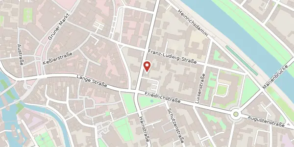Karte der Umgebung von Willy-Lessing-Str. 4, 96047 Bamberg