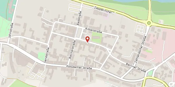 Karte der Umgebung von Breite Straße 28, 14513 Teltow