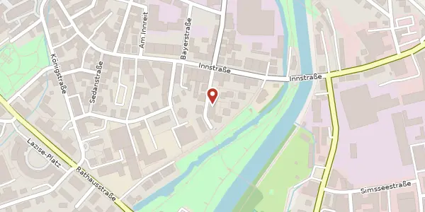 Karte der Umgebung von Sonnenstr. 3, 83022 Rosenheim
