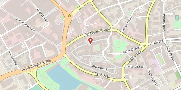 Karte der Umgebung von Marktgässle 8, 71032 Böblingen