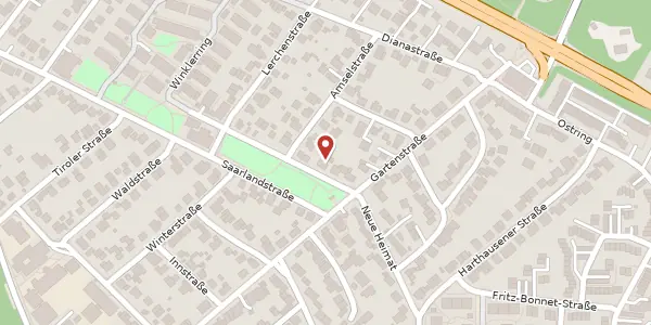 Karte der Umgebung von Grünlandstr 17, 85630 Grasbrunn