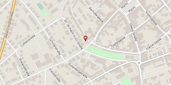 Karte der Umgebung von Pfortenstraße 2, 07318 Saalfeld