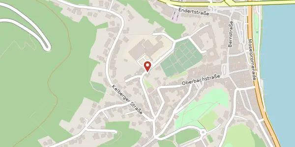 Karte der Umgebung von Jahnstraße 10, 56812 Cochem