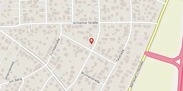 Karte der Umgebung von Heinrich-Heine-Straße 21, 16341 Panketal