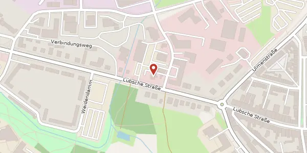 Karte der Umgebung von Lübsche Straße 97, 23966 Wismar