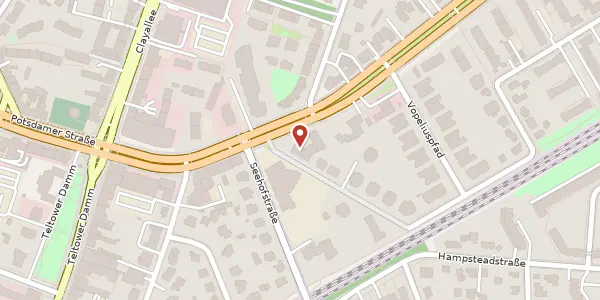 Karte der Umgebung von Berliner Straße 14, 14169 Berlin