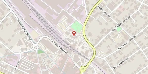 Karte der Umgebung von Arolser Landstraße 23, 34497 Korbach