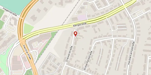 Karte der Umgebung von Drewerstr. 98, 45770 Marl