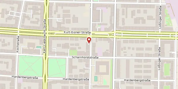 Karte der Umgebung von Bernhard-Göring-Straße 80, 04275 Leipzig