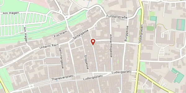 Karte der Umgebung von Fraunhoferstraße 15, 94315 Straubing