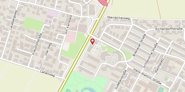 Karte der Umgebung von Regensburger Str. 13, 93073 Neutraubling