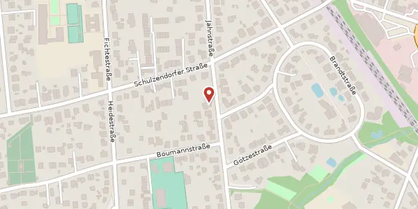 Karte der Umgebung von Mühlenfeldstraße 117, 13467 Berlin