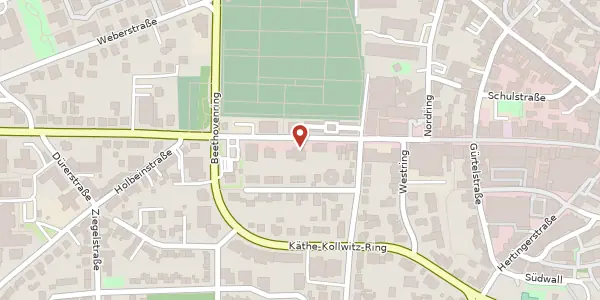 Karte der Umgebung von Massener Str. 52, 59423 Unna