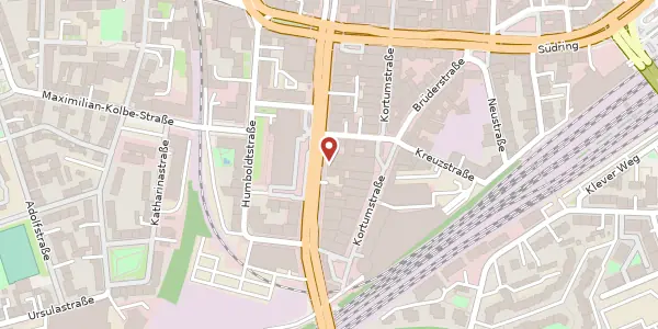 Karte der Umgebung von Viktoriastr. 57, 44787 Bochum