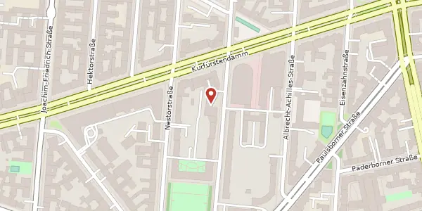Karte der Umgebung von Cicerostraße 2, 10709 Berlin