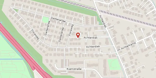 Karte der Umgebung von Floraweg 4 b, 28359 Bremen