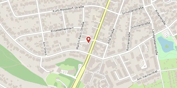 Karte der Umgebung von Frankfurter Str. 198 A, 61118 Bad Vilbel