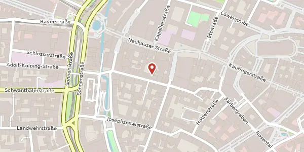 Karte der Umgebung von Herzogspitalstr. 8, 80331 München