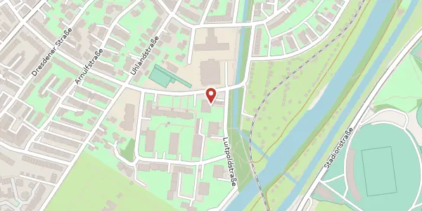 Karte der Umgebung von Luitpoldstr. 42, 86157 Augsburg